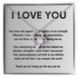 Forever Love Necklace I love you