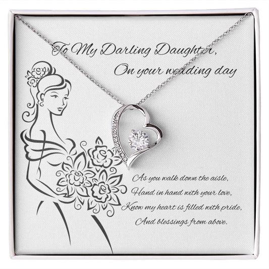 Forever Love Necklace bridal daughter2