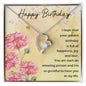 Forever Love Necklace, Happy Birthday