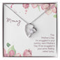 Forever Love Necklace Mommy to be - Snuggled in Your tummy
