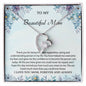 Forever Love Necklace To My Beautiful Mom