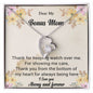 Forever Love Necklace To My Bonus Mom