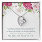 Forever Love Necklace My Dear Sister