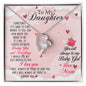 Forever Love Necklace To my Daughter-01
