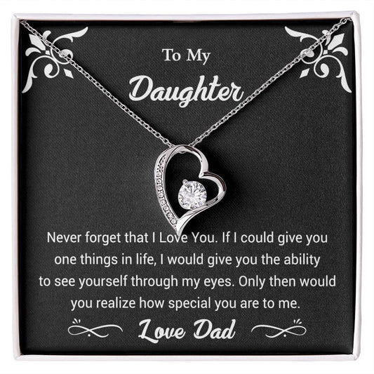 Forever Love Necklace Daughter