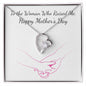 Forever Love Necklace To the Woman who raised me, Happy Mothers Day