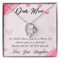 Forever Love Necklace Dear Mom-Happy Mother’s Day!