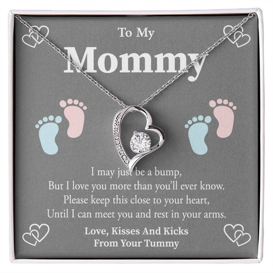 Forever Love Necklace To my Mommy to be