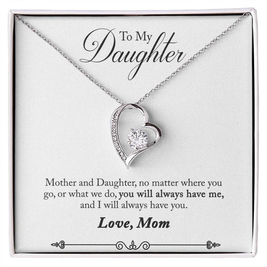 Forever Love Necklace Mother to daughter