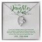 Forever Love Necklace To my daughter-I want you to believe