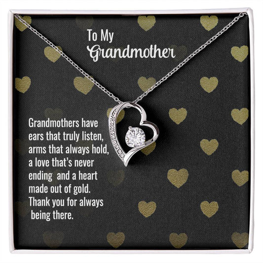 Forever Love Necklace To my Grandmother