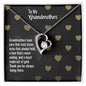 Forever Love Necklace To my Grandmother