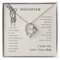 Forever Love Necklace To my daughter-I wish you