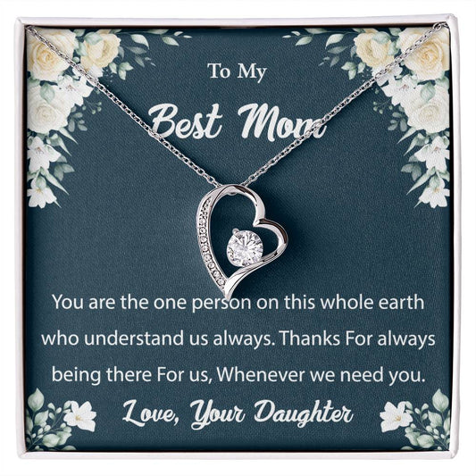 Forever Love Necklace To My Best Mom2