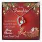 Forever Love Necklace Merry Christmas to my Daughter3