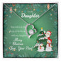 Forever Love Necklace Merry Christmas to my Daughter2