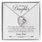 Forever Love Necklace To Daughter from Dad
