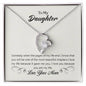 Forever Love Necklace To my daughter-Someday when the pages