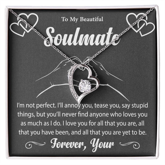 Forever Love Necklace To my Beautiful Soulmate (2)