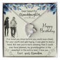 Forever Love Necklace Dear Beautiful Grandaughter