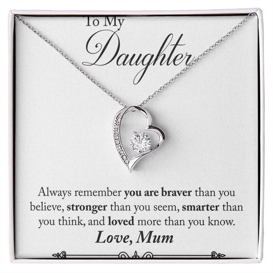 Forever Love Necklace Mum to Daughter