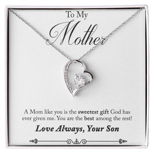 Forever Love Necklace Son to mother