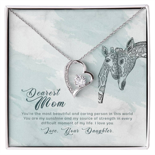 Forever Love Necklace To my mom- you_re the most beautiful