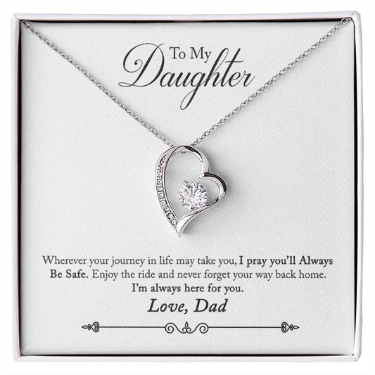 Forever Love Necklace To Daughter from Dad