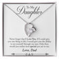 Forever Love Necklace Father to daughter