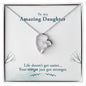 Forever Love Necklace Daughter Life-doesn’t-get-easier
