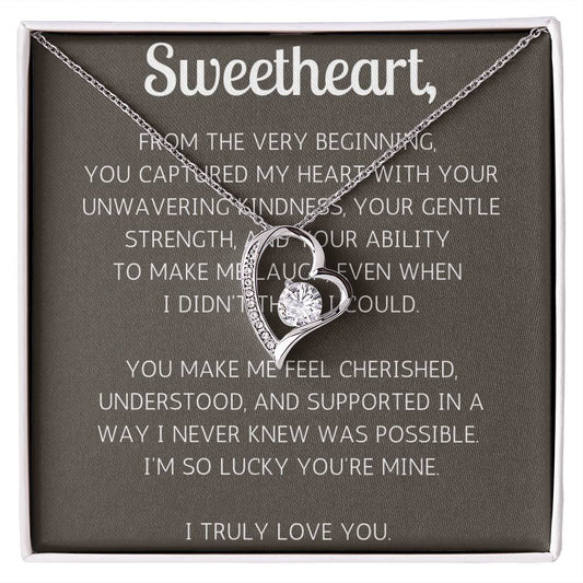 Forever Love Necklace Sweetheart