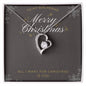 Forever Love Necklace Merry Christmas to my Girlfriend