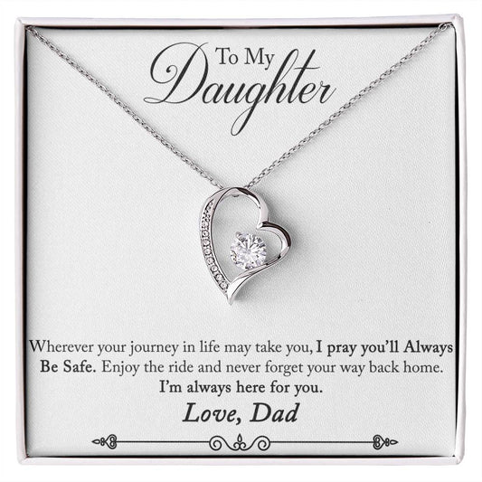 Forever Love Necklace Father to daughter