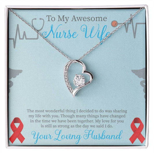 Forever Love Necklace Nurse Wife