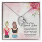 Forever Love Necklace To a Very Special Sister