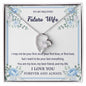 Forever Love Necklace To my Beloved Future Wife5