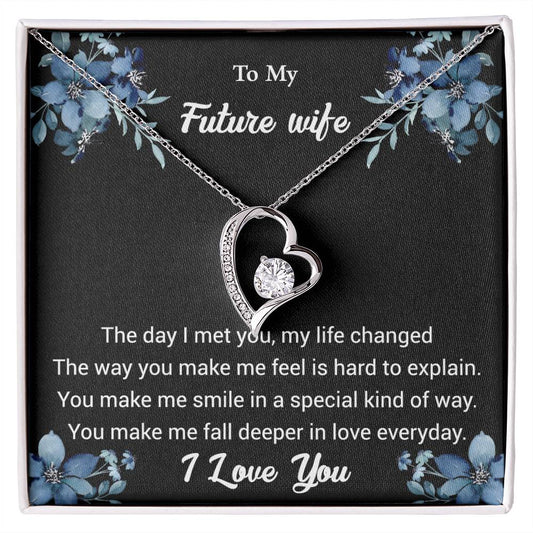 Forever Love Necklace To my Beloved Future Wife2