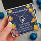 Forever Love Necklace Happy Birthday Sister