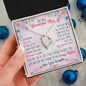 Forever Love Necklace To My wanderful Mom