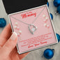 Forever Love Necklace Mommy to be-To my mommy-I can hear you