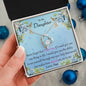 Forever Love Necklace Daughter Love Dad Never Forget