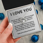 Forever Love Necklace I love you