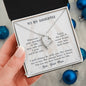 Forever Love Necklace To my daughter-wherever your journey in life