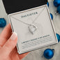 Forever Love Necklace To my daughter-A mother_s treasure