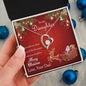 Forever Love Necklace Merry Christmas to my Daughter3