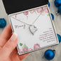 Forever Love Necklace Mommy to be - Snuggled in Your tummy