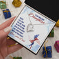 Forever Love Necklace Never feel that - Military Daughter
