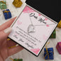 Forever Love Necklace Dear Mom-Happy Mother’s Day!