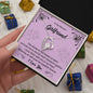 Forever Love Necklace To my Beloved Girlfriend