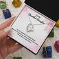 Forever Love Necklace, Happy Birthday My Beautiful Daughter may you find great joy and success